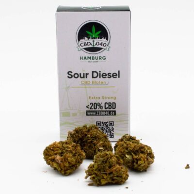 Sour Diesel CBD Blüten Indoor - CBD040