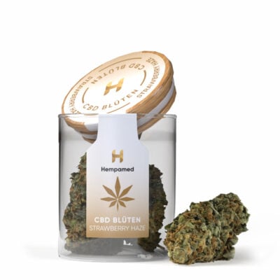 Strawberry Haze CBD Blüten 2 g - Hempamed