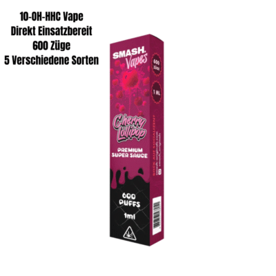 Super Sauce Vapes 10-OH-HHC Einweg-Vape mit 600 Zügen - CBD040
