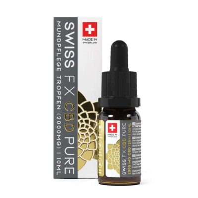 Swiss FX Pure THC frei CBD Öl 10% 20% 10ml 2.000mg - CBDwelt