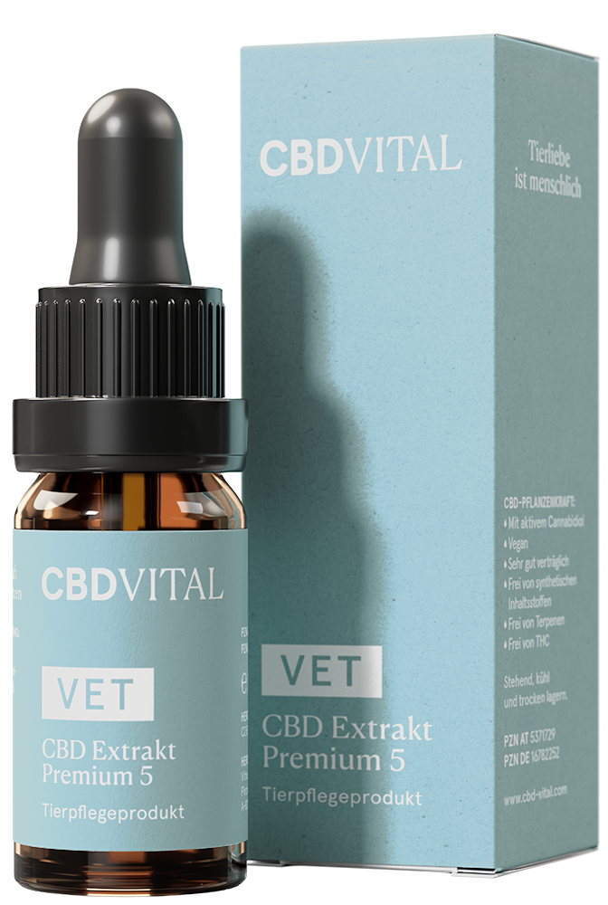 VET CBD 5 Extrakt Premium - CBD Vital