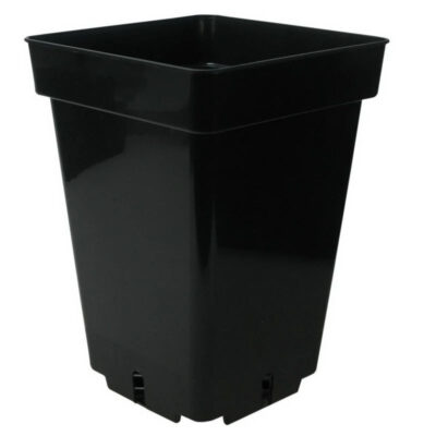 Vierecktopf aus Kunststoff 20x15x15 cm 35 L - Grow Guru