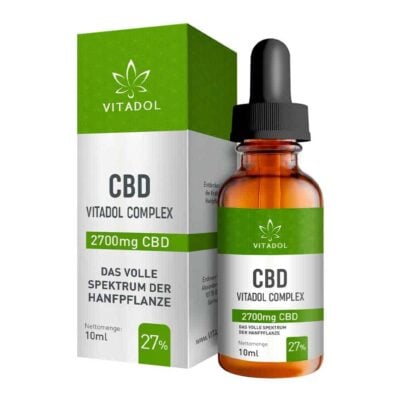 Vitadol Complex CBD Öl 27% 10ml - CBDwelt