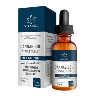 Vitadol Sleep Schlaftropfen Melatonin mit Cannabisöl - CBDwelt