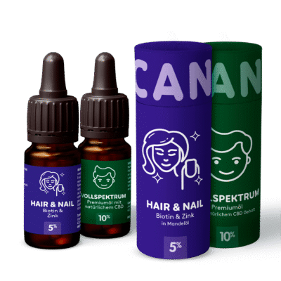 1+1 CBD Öl 10% + CBD Beautyöl 5% - Canimal