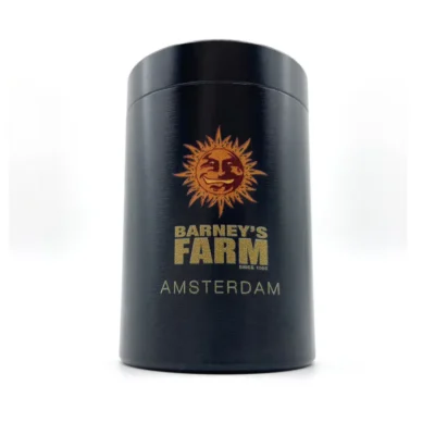 Barneys Farm Metalldose schwarz - Hanfjack