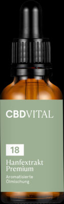 CBD VITAL Naturextrakt Premium Öl 18 % - Bushdoctor