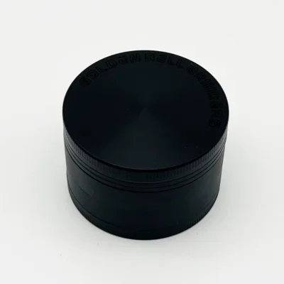 Golden Bell Pollen Crusher Grinder 1 Stück Schwarz - Hanfjack