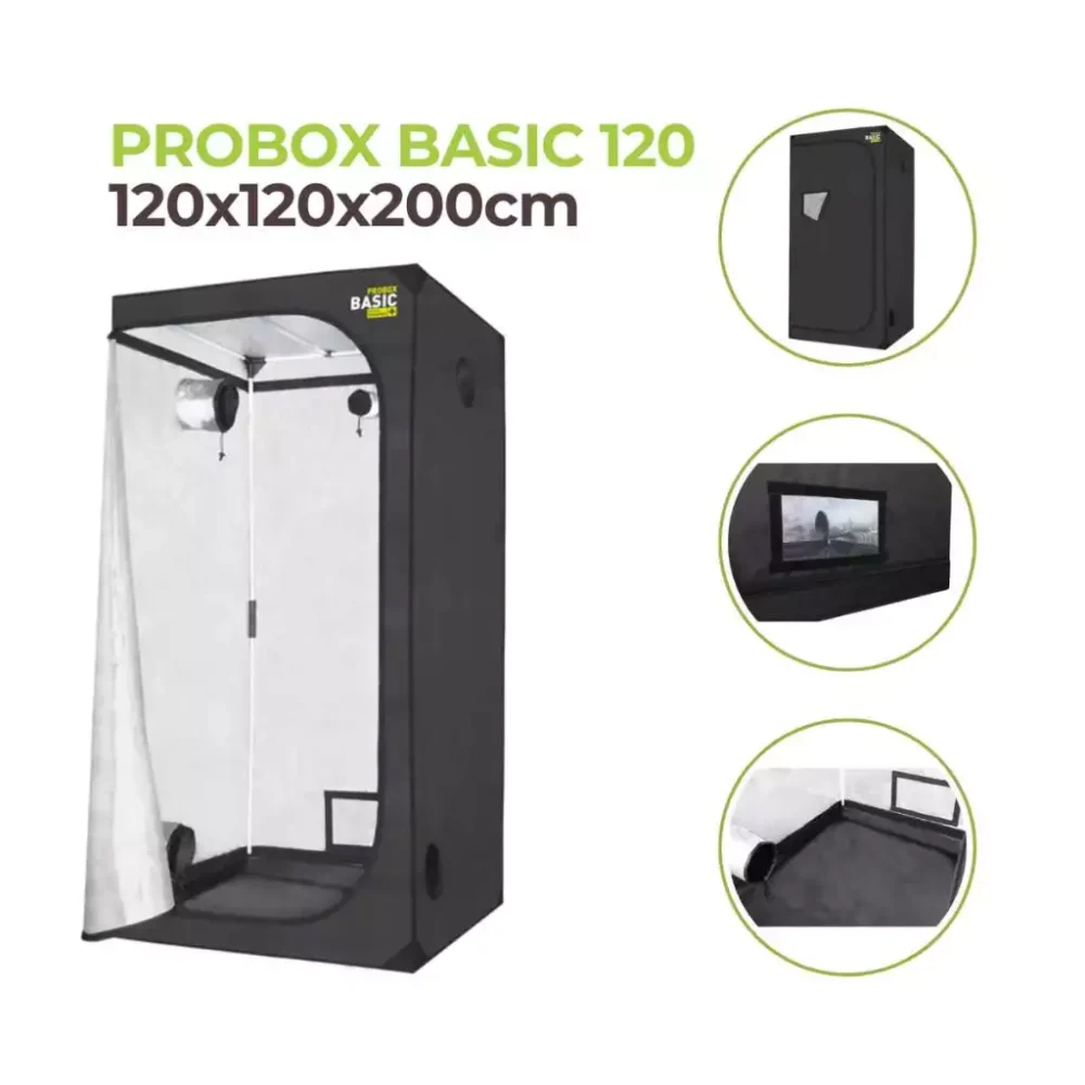 Growbox PROBOX BASIC 120x120x200 cm  120 Garden Highpro - Hanfjack