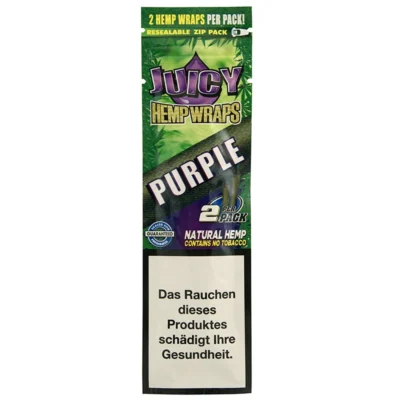 Juicy Jays Hemp Wraps Purple