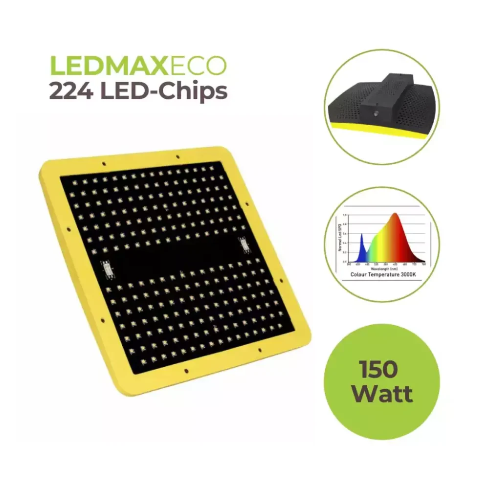LED MAX PRO 150W LED Pflanzenlampe Garden Highpro 313