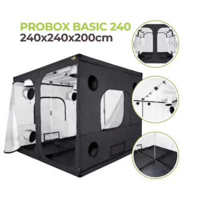 PROBOX BASIC 240 Growbox 240x240x200 cm Garden Highpro - Hanfjack