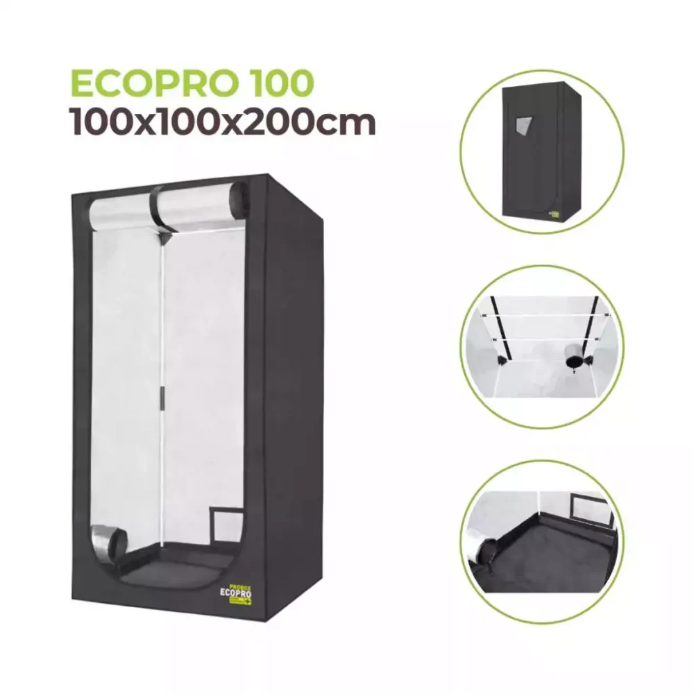 PROBOX ECOPRO 100 Growbox 100x100x200 cm Garden Highpro - Hanfjack