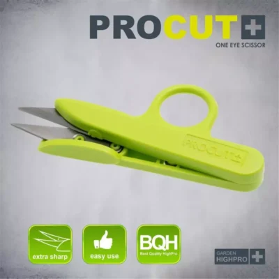 PROCUT Ernteschere Knipser 1-Augen-Schere Garden Highpro - Hanfjack