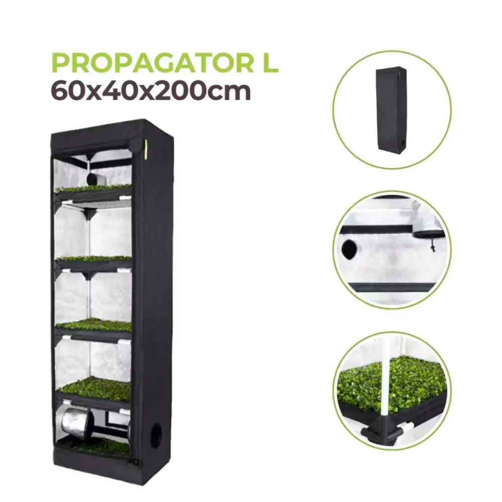 PROPAGATOR L Anzuchtbox 60x40x200 cm Garden Highpro - Hanfjack