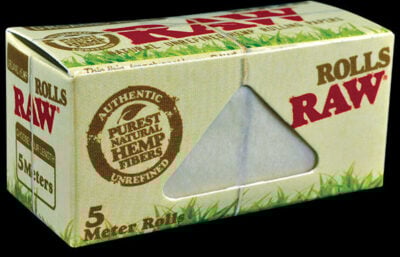RAW Organic Rolls Natural Unrefined Hemp - Bushdoctor
