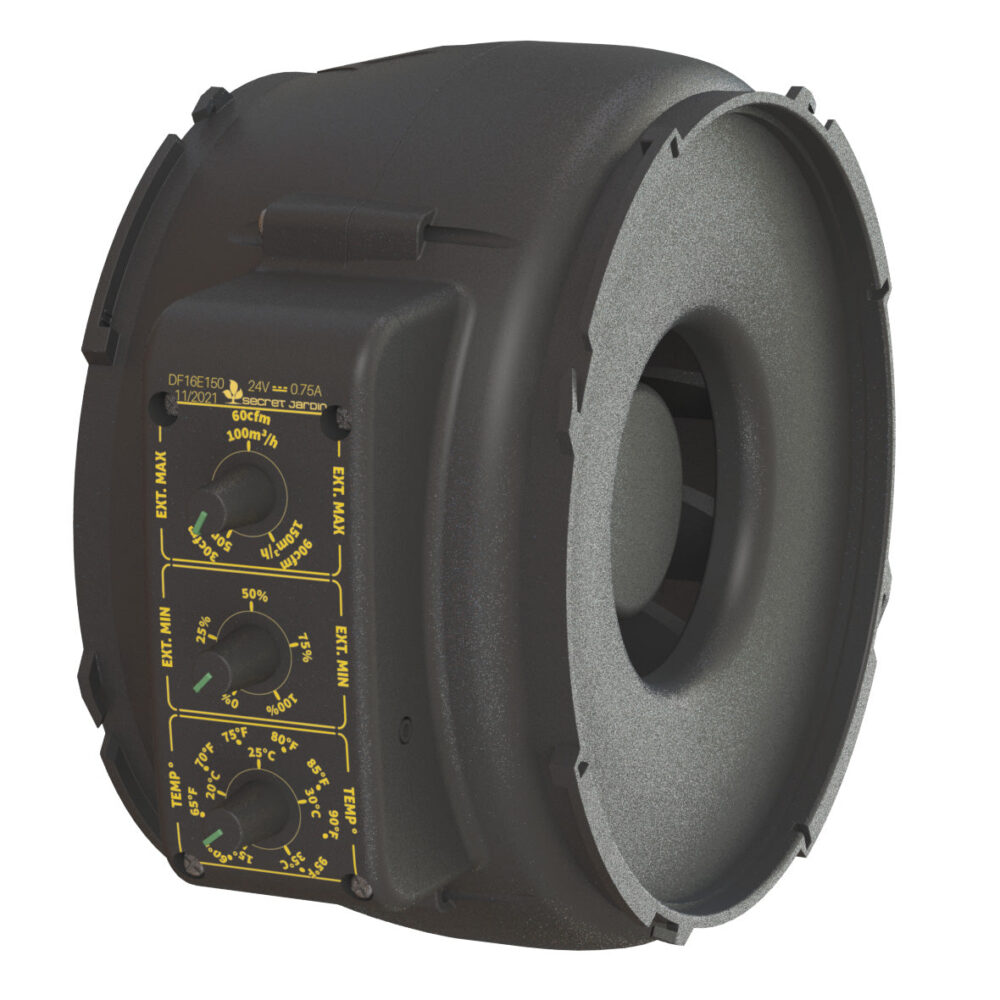 Secret Jardin Extraktor DF 16 50/100/150 m³ - Bushdoctor