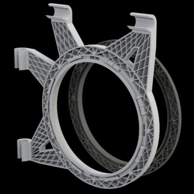 Secret Jardin Rohrleitungsflansch für 25 mm Stangen DF25 - Bushdoctor