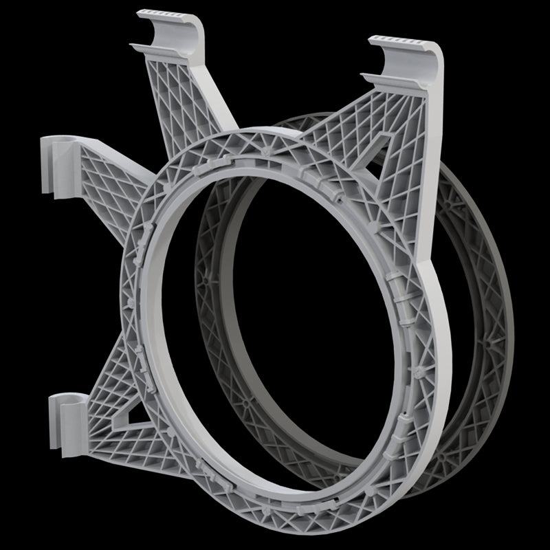 Secret Jardin Rohrleitungsflansch für 25 mm Stangen DF25 - Bushdoctor