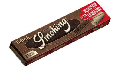 Smoking King Size Brown + Filter Tips - Bushdoctor