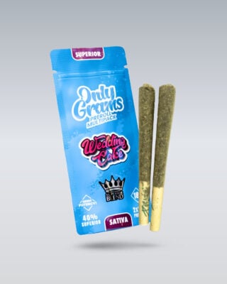 Superior Pre-Rolls 40% Wedding Cake 3g - Only Grams