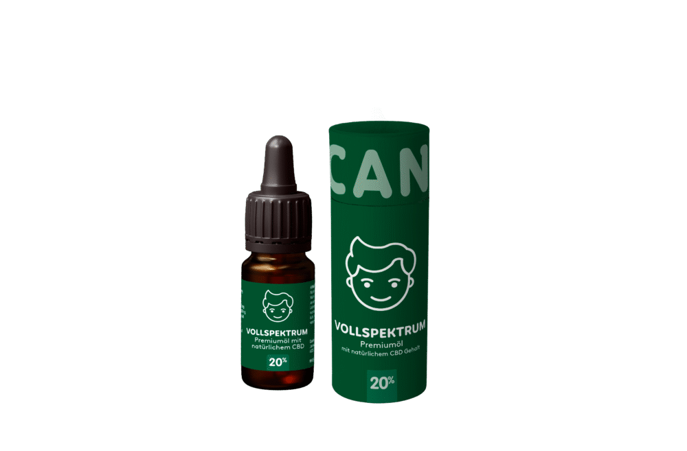 VOLLSPEKTRUM CBD Premiumöl 20% - Canimal