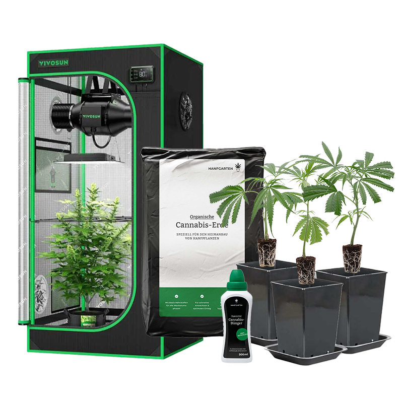 Indoor-Anbau Rundum Sorglos Paket - Hanfgarten