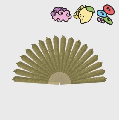 CBD PREROLL MAXI PACK - HANDGEROLLTE 18G - Flower Power