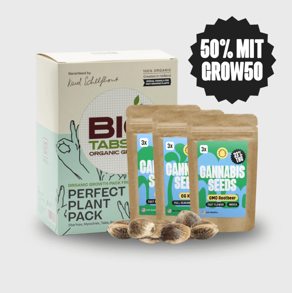 Grow Starter Kit / Dnger + 3*3 Samen - Happy420