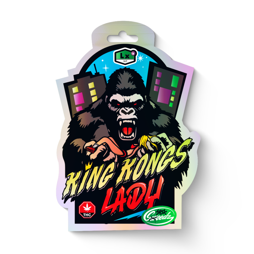 Hanfsamen 187 Sweedz LX - King Kongs Lady - Gorilla Glue No.4 (Stressabbau