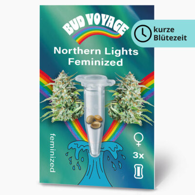 Hanfsamen BudVoyage Northern Lights Fem (stark beruhigend