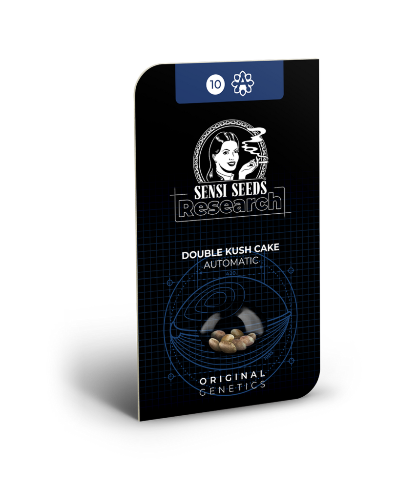 Hanfsamen Sensi Double Kush Cake Automatic (für Anfänger geeignet) - HANS Brainfood