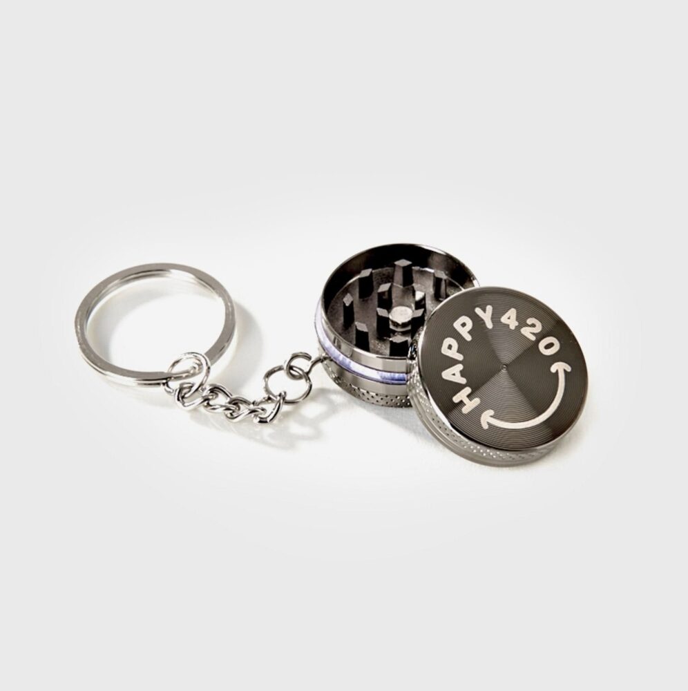 Happy420 Keychain Grinder - Happy420