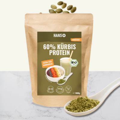 Kürbiskernprotein geröstet - HANS Brainfood