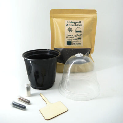 LivingSoil & BudVoyage Growkit - HANS Brainfood