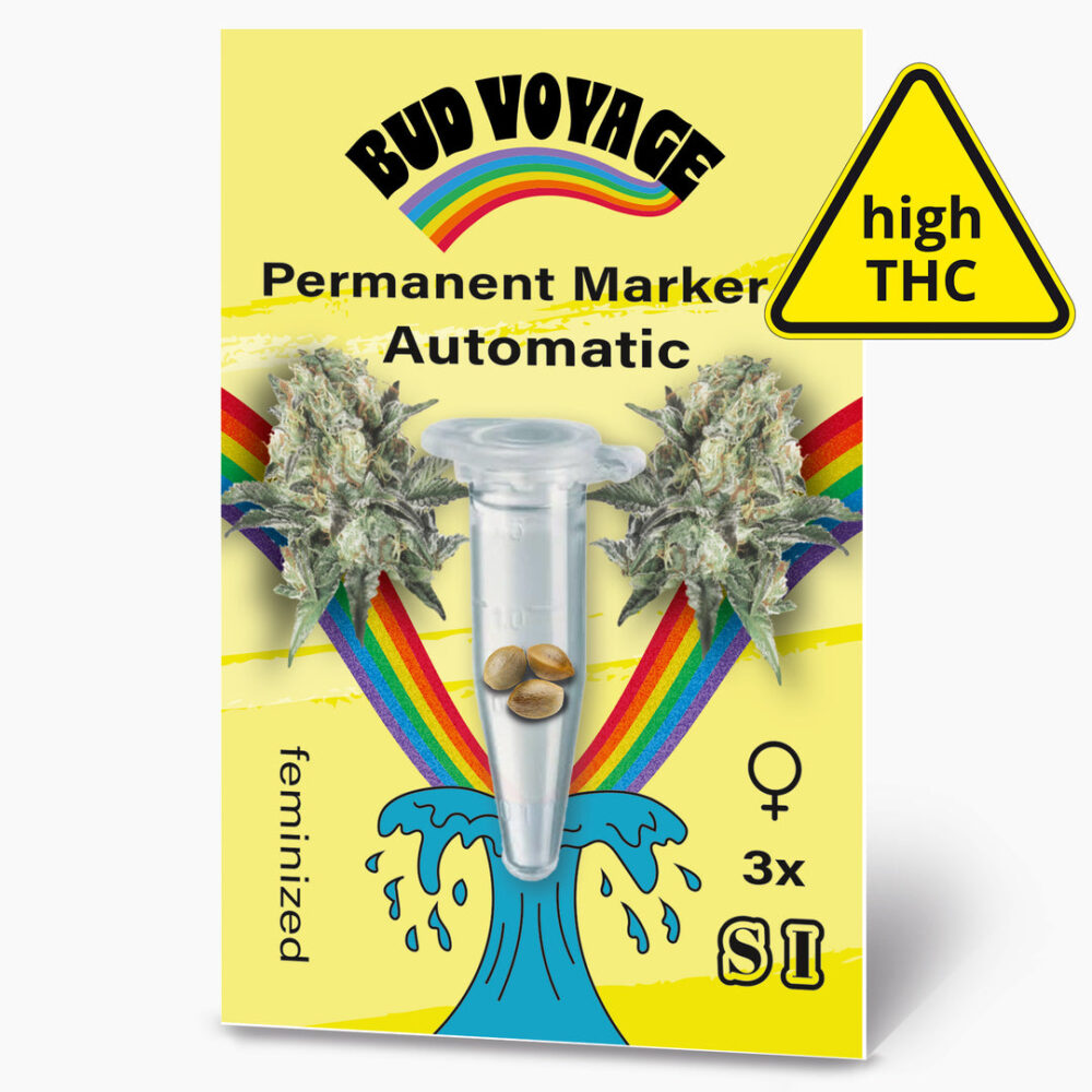 Permanent Marker AUTO Hanfsamen von BudVoyage (Kreativ