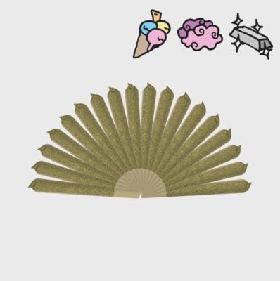 Preroll Power Pack - handgerollte 18g - Flower Power