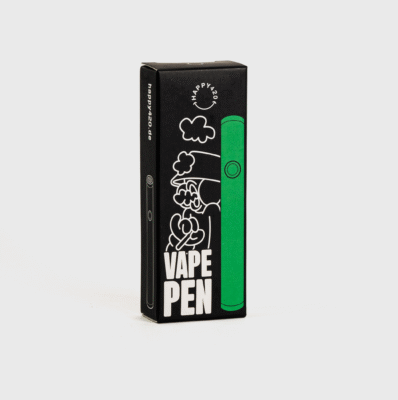 Vape Pen Green Preheat Button inkl. Charger - Happy420