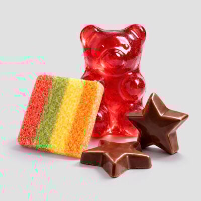 THC Edibles Bestseller-Mix – Gummies & Schoko