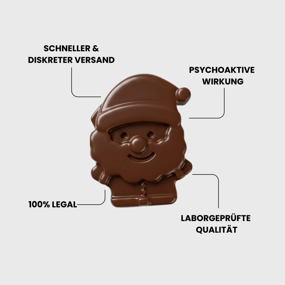 THC Schoko Happy Santa Pralinen - Happy Flower
