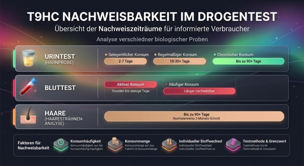 T9HC Nachweisbarkeit