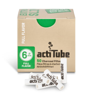 ActiTube Aktivkohlefilter EXTRASLIM 6mm - 50er Pack - Bonsanto