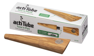 ActiTube Tune In Original mit Aktivkohlefilter - Olivenholz - Bonsanto