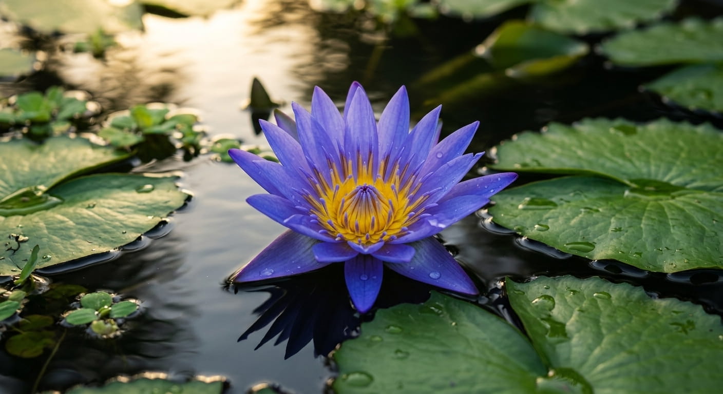 Blauer Lotus