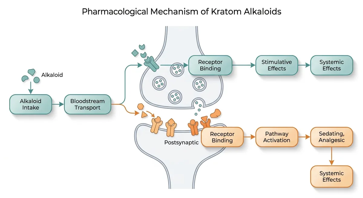 Schematische Illustration eines Neuronen-Synapsen-Rezeptors mit zwei verschiedenen Molekülen die andocken