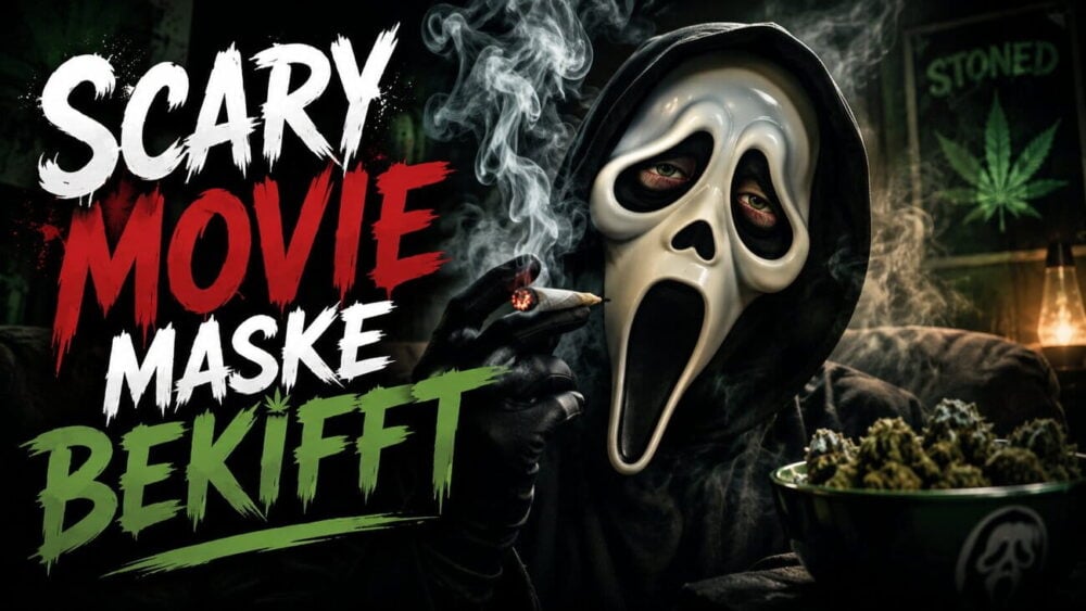Scary Movie Maske bekifft
