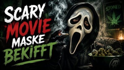 Scary Movie Maske bekifft