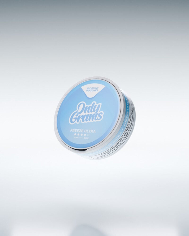 Freeze Ultra Nicotine Pouches 14 mg - Only Grams
