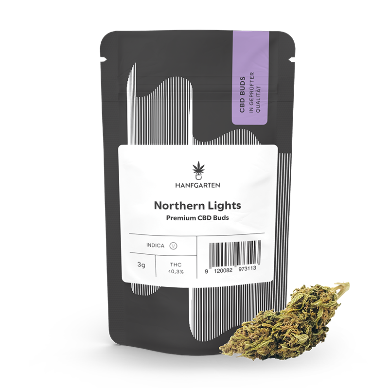 Northern Lights | CBD Blüten - Hanfgarten