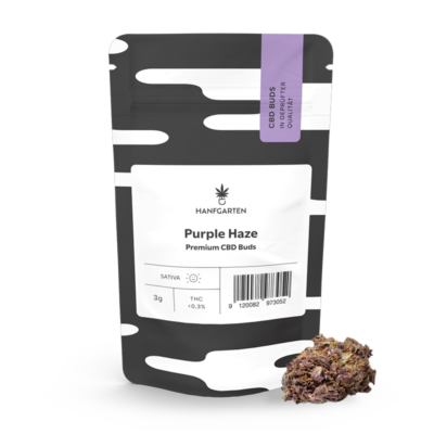 Purple Haze | CBD Blüten - Hanfgarten